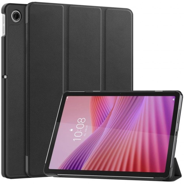 Deksel Tri-Fold Smart til Lenovo Tab svart