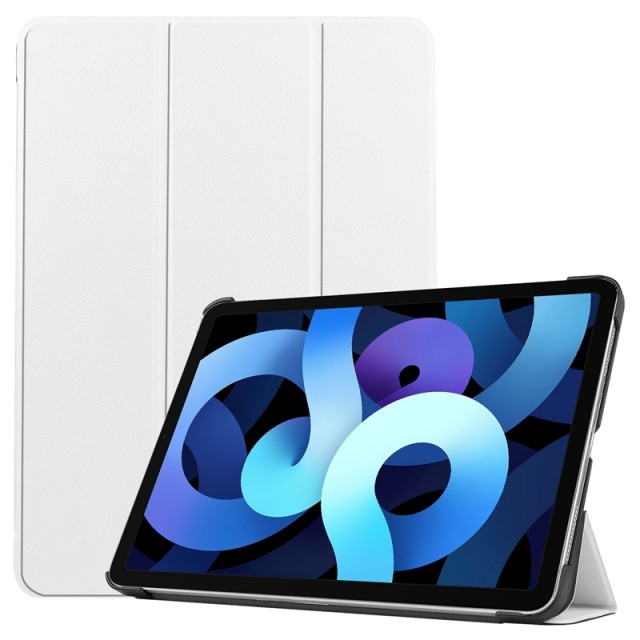 Deksel Tri-Fold Smart til iPad Air 4 (2020)/Air 5 (2022) hvit