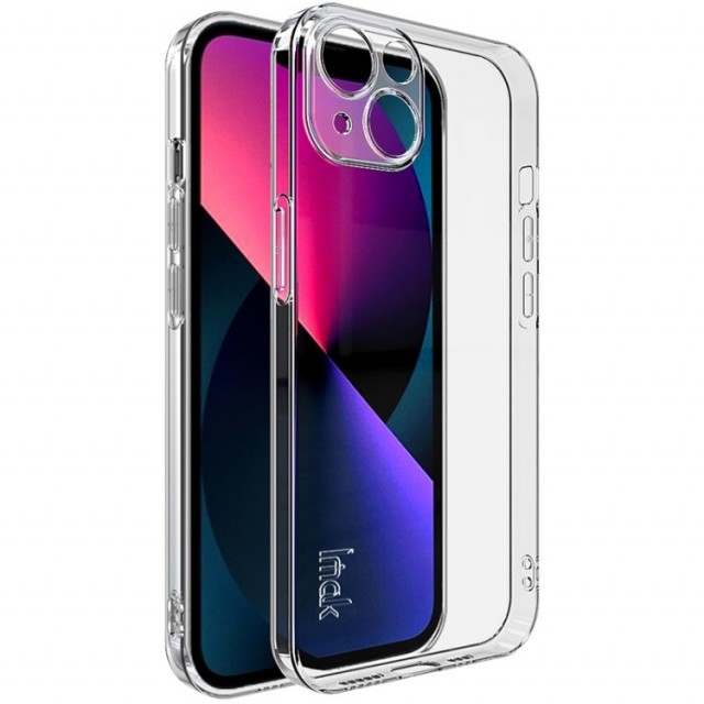 IMAK TPU Deksel for iPhone 13 Mini Gjennomsiktig