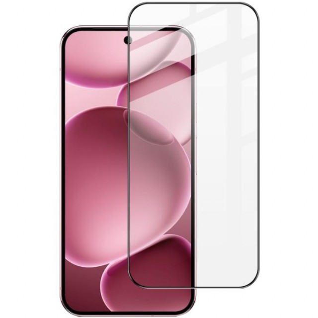 IMAK Herdet Glass skjermbeskytter Google Pixel 10 Pro XL 5G svart kant