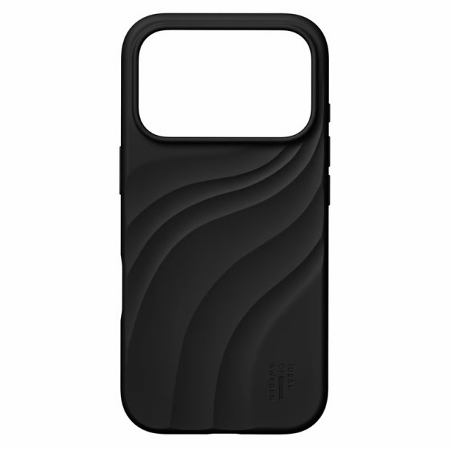 iDeal Of Sweden Swirl Silikon Deksel iPhone 18 Pro / iPhone 17 Pro MagSafe - Velvet Black