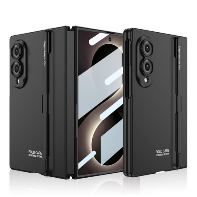 GKK heldekkende deksel med penn til Samsung Galaxy Z Fold 8 - Svart