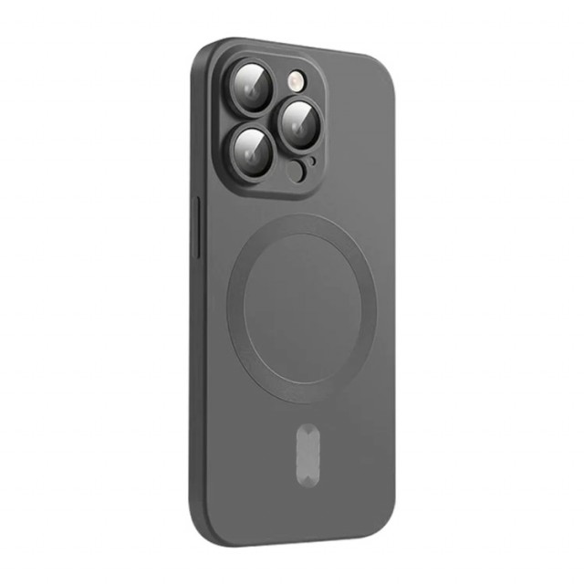 ENKAY Hat-Prince Deksel iPhone 15 Pro MagSafe mørk grå