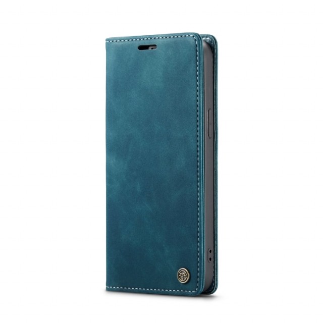 CaseMe flip Retro deksel for iPhone 15 Blå