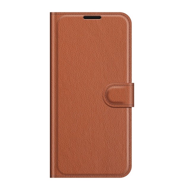 Lommebok deksel for iPhone 16e brun