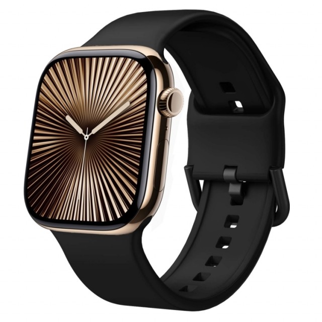 Sportsreim for Apple Watch Serie 10 46 mm - Svart