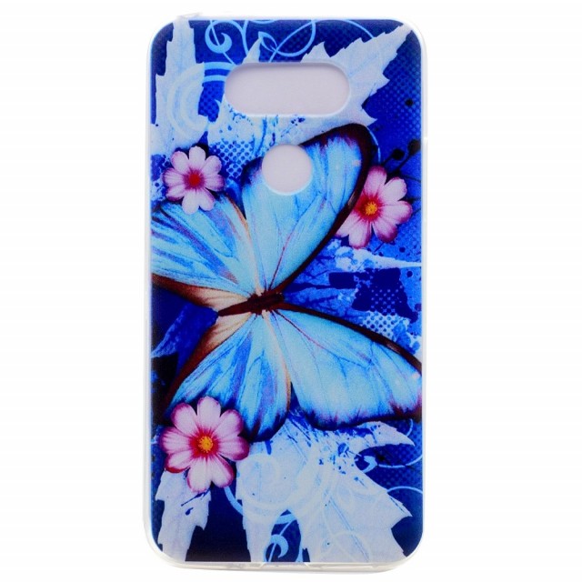 Fashion TPU Deksel for LG G5 - Butterfly