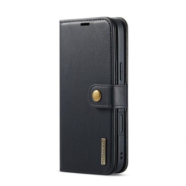 DG.Ming 2-i-1 Lommebok-deksel I Lær iPhone 17 svart